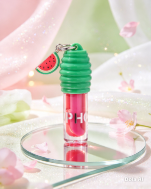 Gloss Labial Melancia com Chaveiro